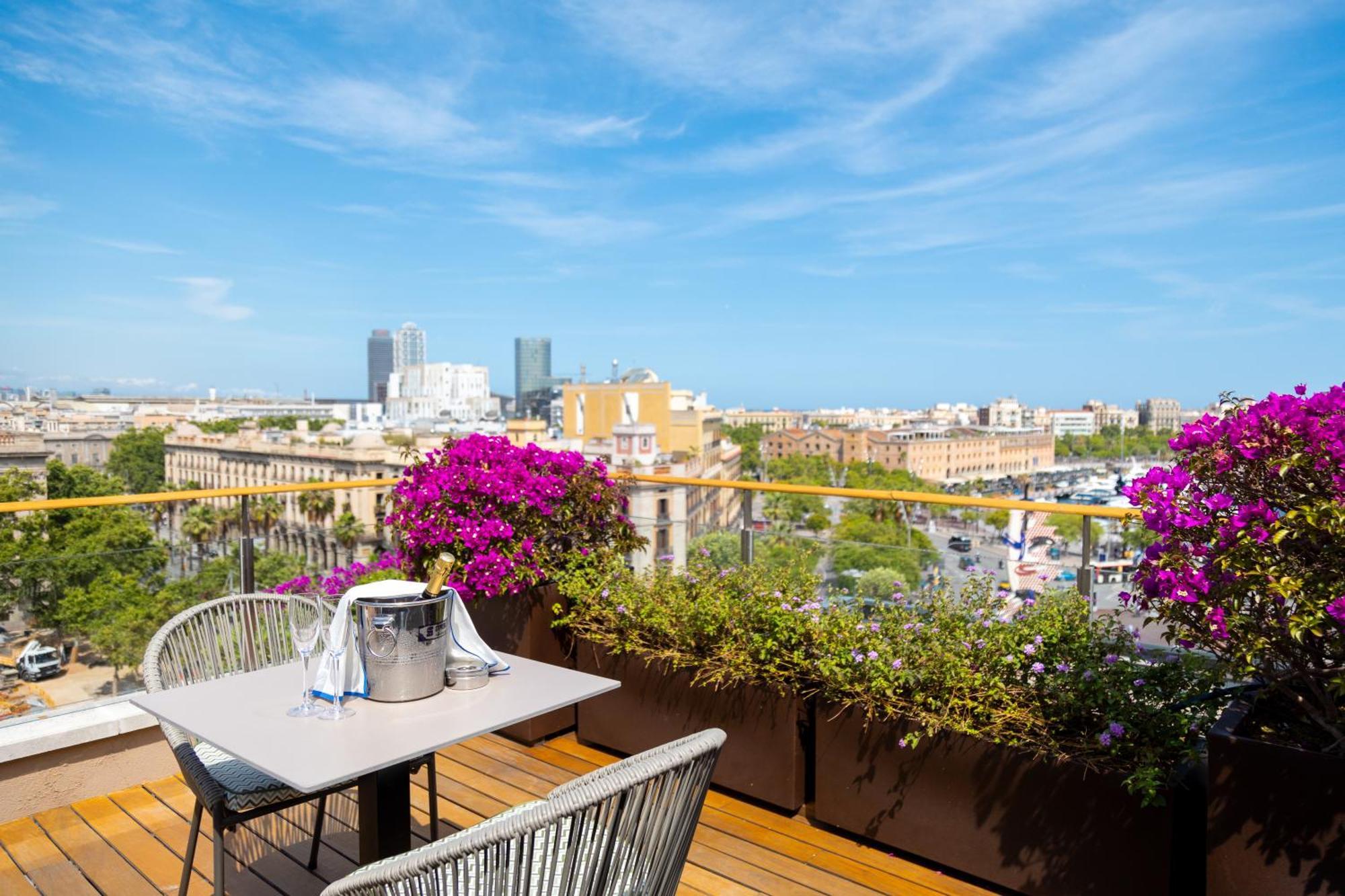 Penthouse terrace sea views duplex stairs