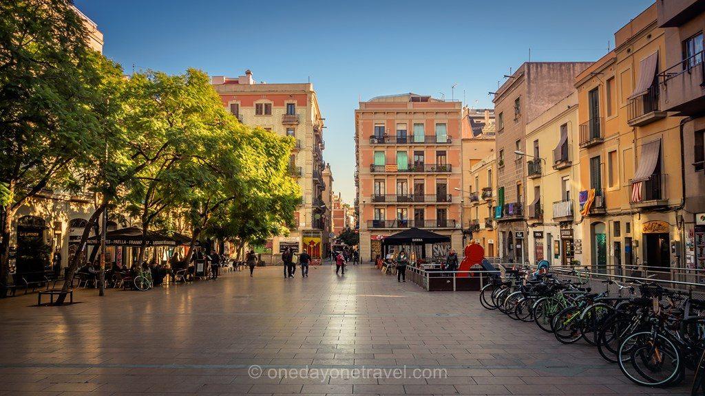 Gracia Barcelone plaza
