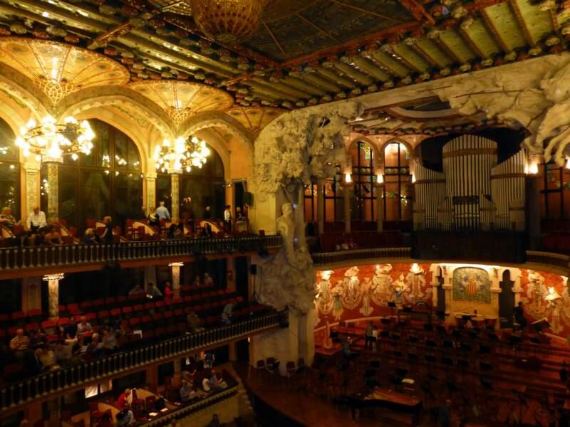 Le Palau de la Musica Catalana, le modernisme à Barcelone